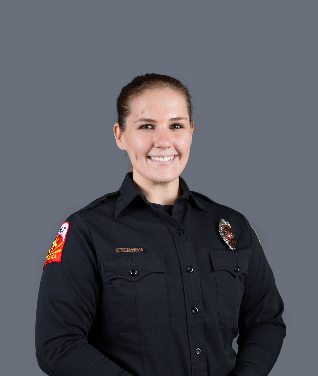 Schaefer promoted to rank of paramedic at Golder Ranch Fire District